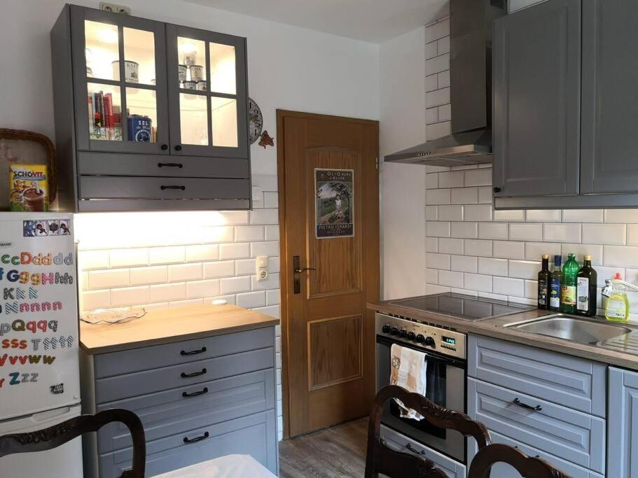 Appartement Erzgruen - Aktiv Und Entspannt Im Gruenen à Zwönitz Extérieur photo